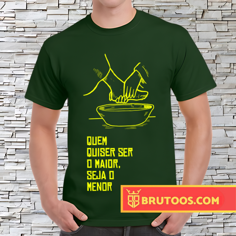 T-shirt Seja o Menor