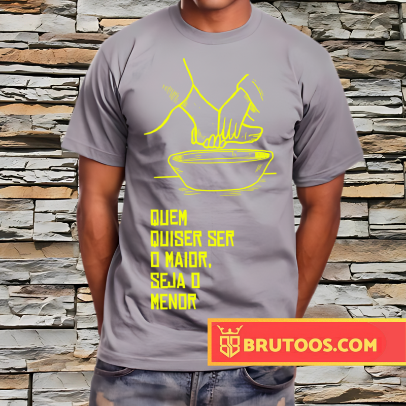 T-shirt Seja o Menor