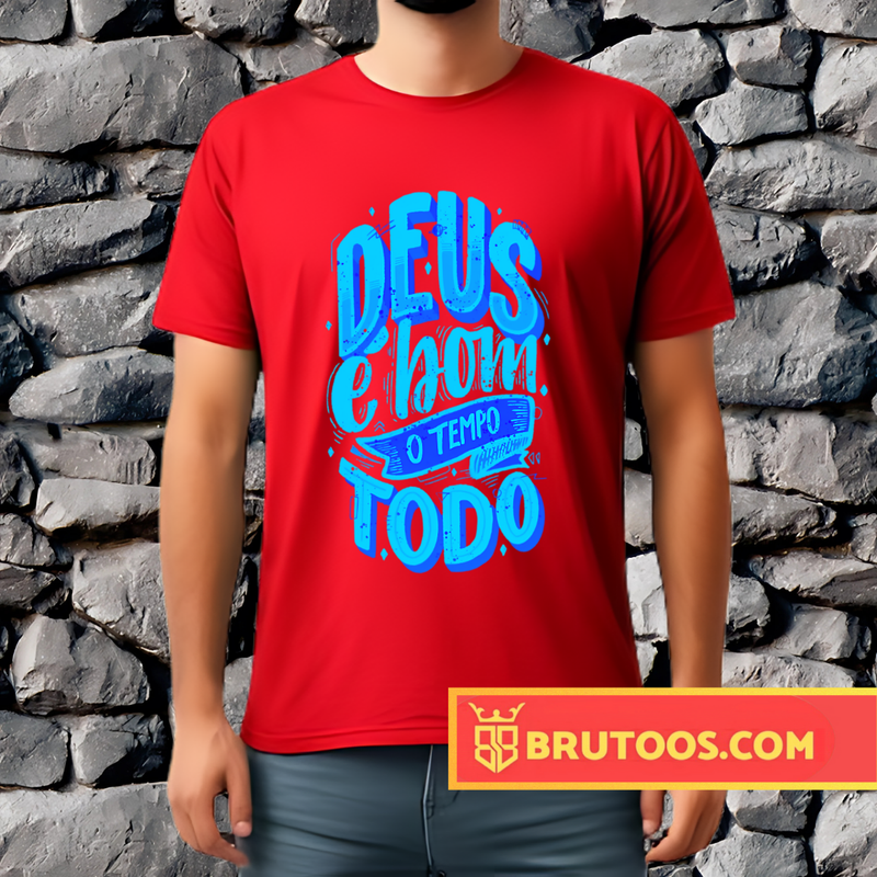 T-shirt Deus é Bom