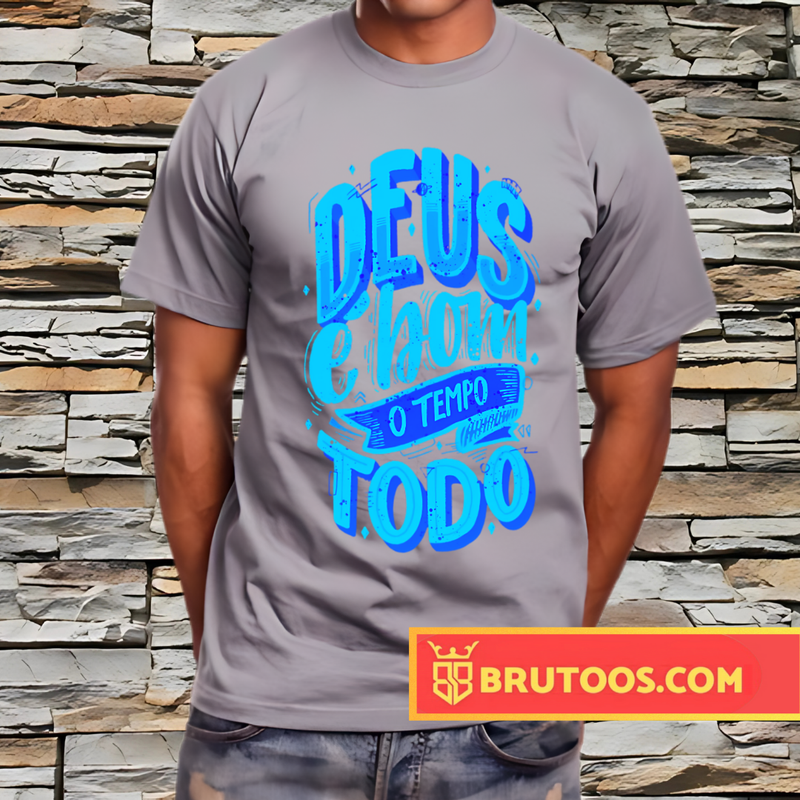 T-shirt Deus é Bom