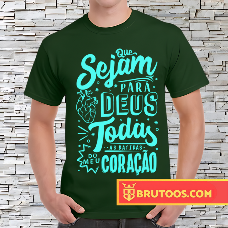 T-shirt Sejam para Deus