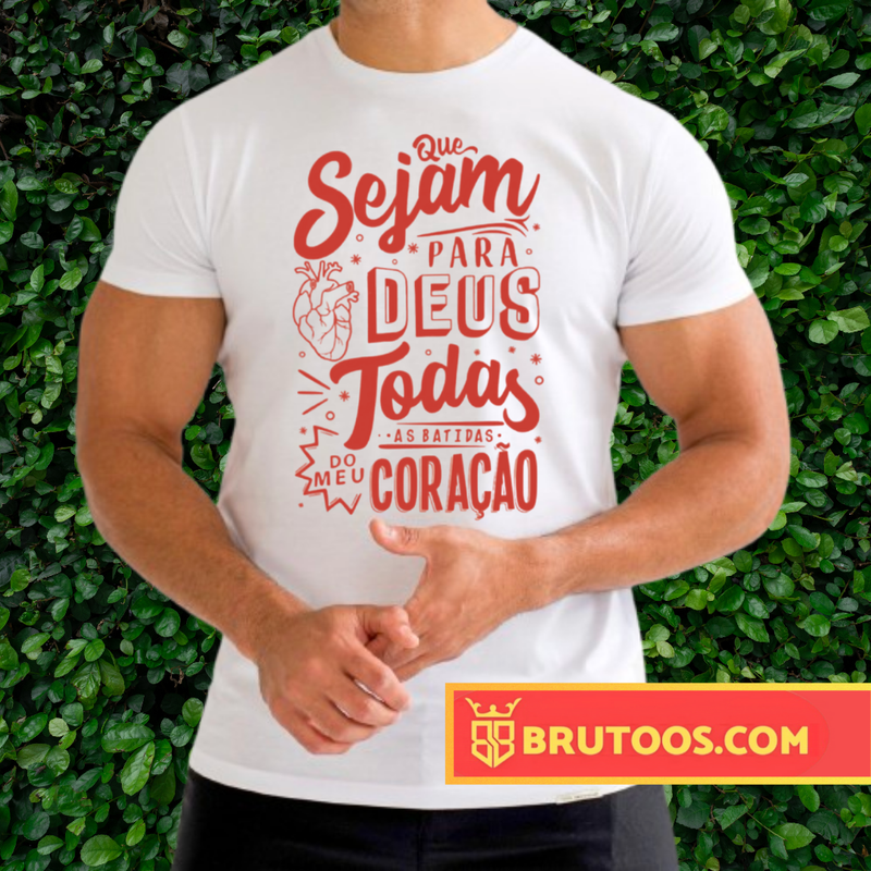 T-shirt Sejam para Deus