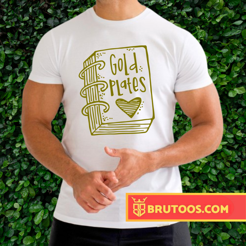 T-shirt Gold Of Plates