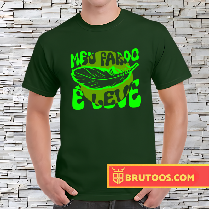 T-shirt Meu Fardo é Leve