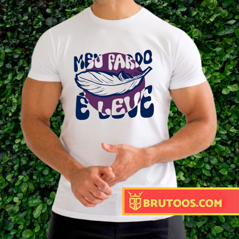 T-shirt Meu Fardo é Leve