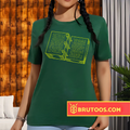 T-shirt Placas de Ouro 3D