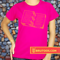 T-shirt Placas de Ouro 3D