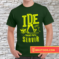 T-shirt Ide e Servir