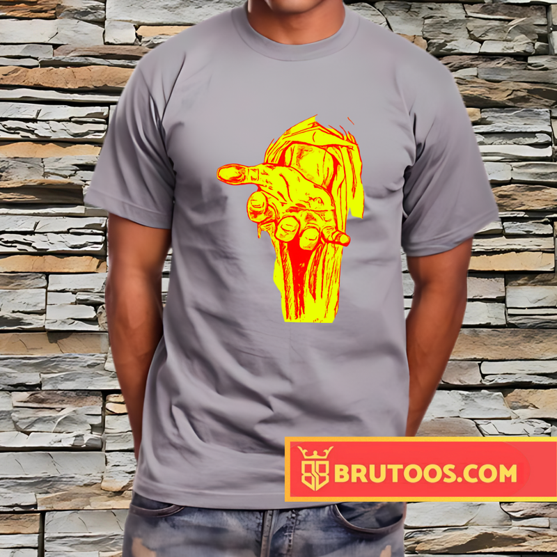 T-shirt de Braços Extendidos