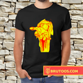 T-shirt de Braços Extendidos