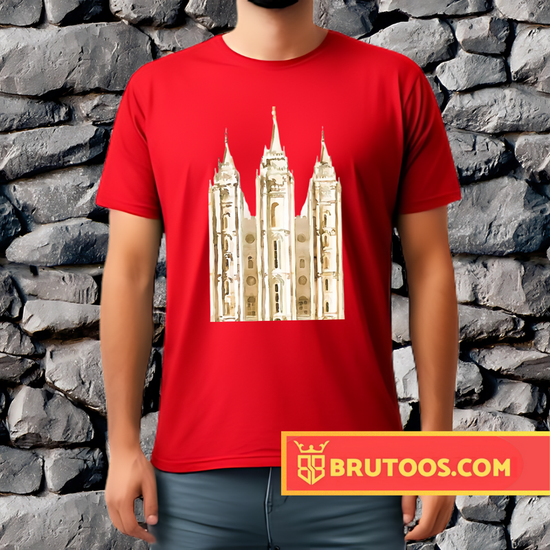 T-shirt Templo de Salt Lake