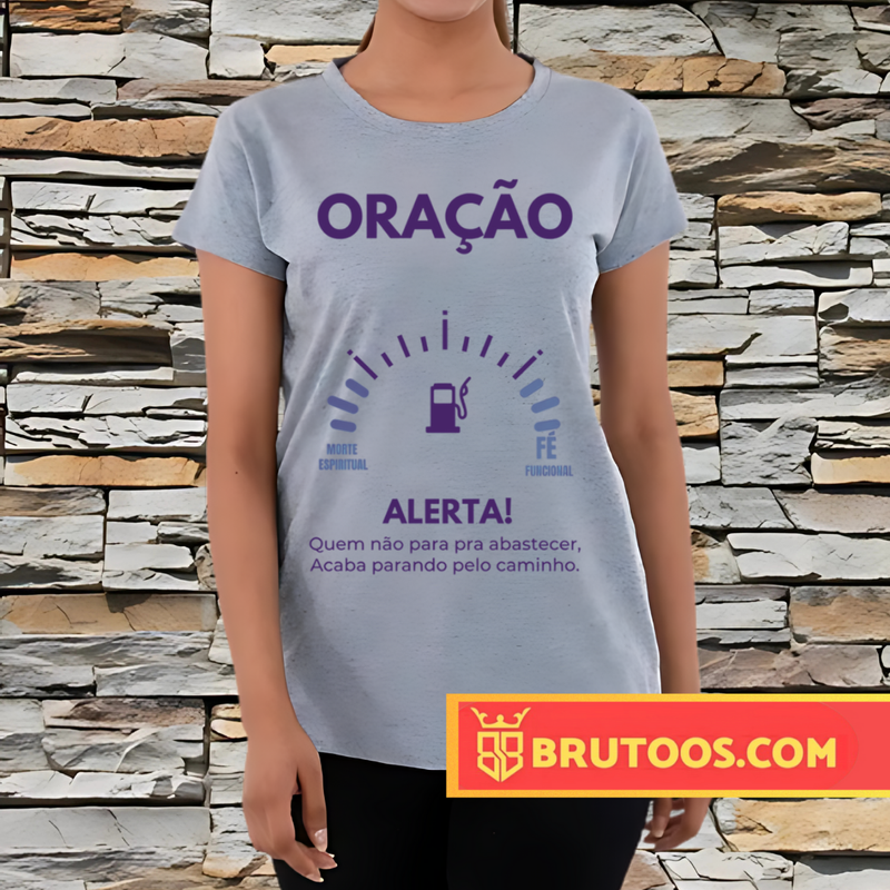 T-shirt Abasteça-te pela Oração