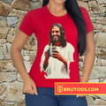 T-shirt Jesus Tomando Chá