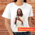 T-shirt Jesus Tomando Chá