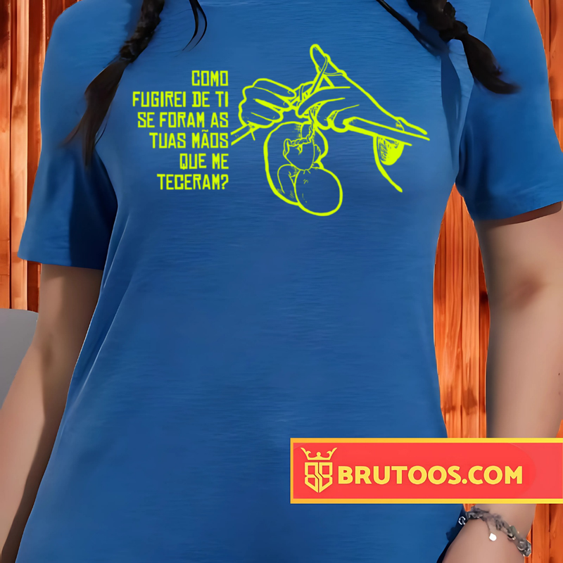 T-shirt Mãos que me teceram