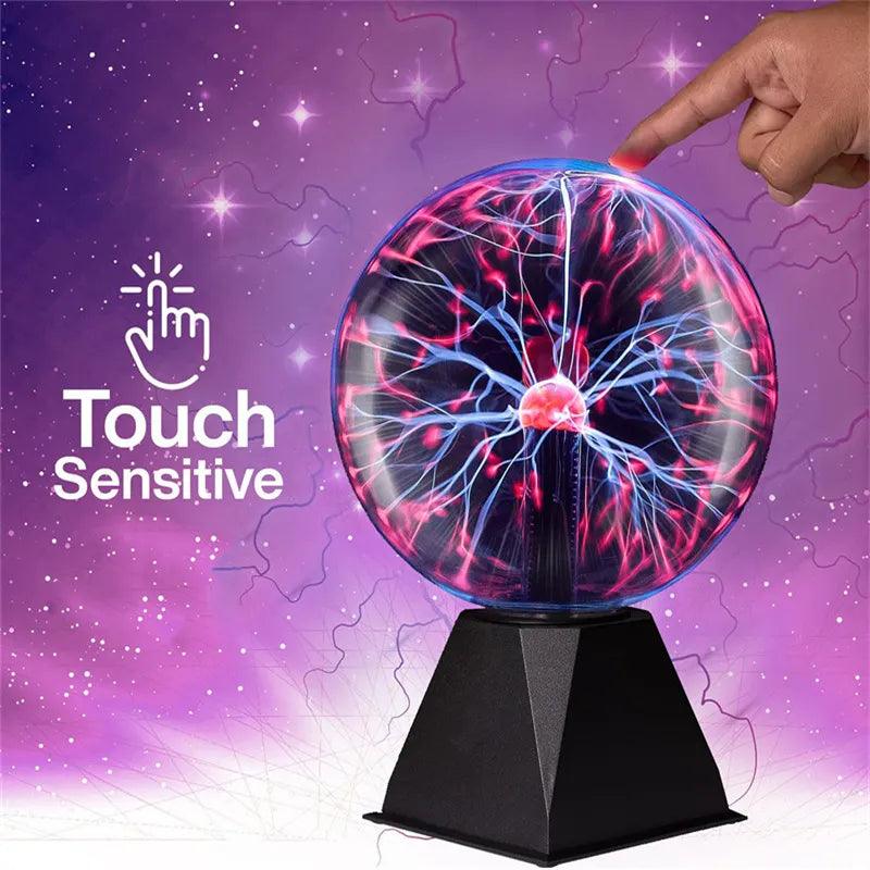 Bola de Plasma Mágica WHATOOK Touch sound control - Brutoos