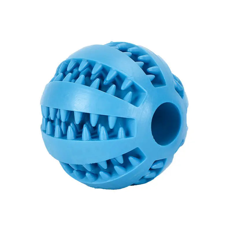 Natural Rubber Pet Dog Toys Dog Chew Toys Tooth Cleaning Treat Ball Extra-tough Interactive Elasticity Ball5cm for Pet Products - Brutoos