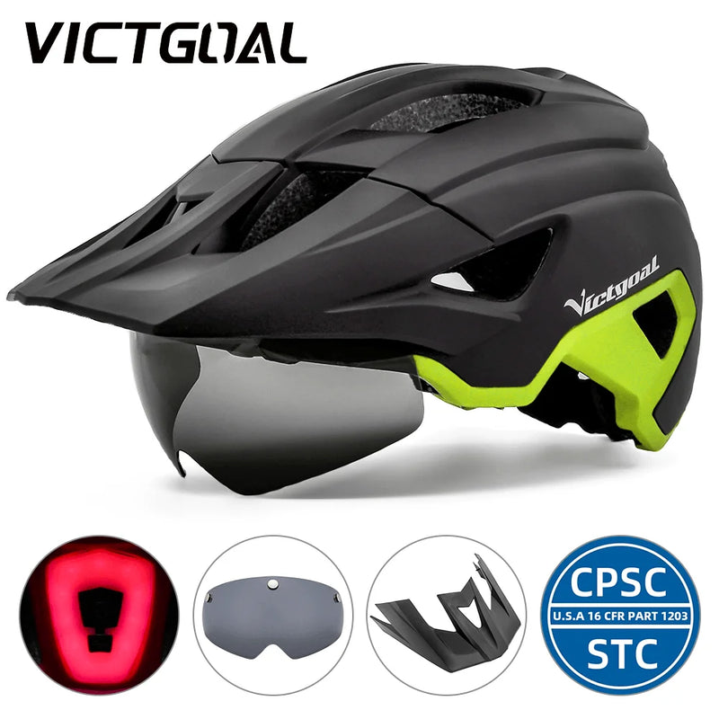 Capacete para Ciclistas Ultra Led 3D recarregável