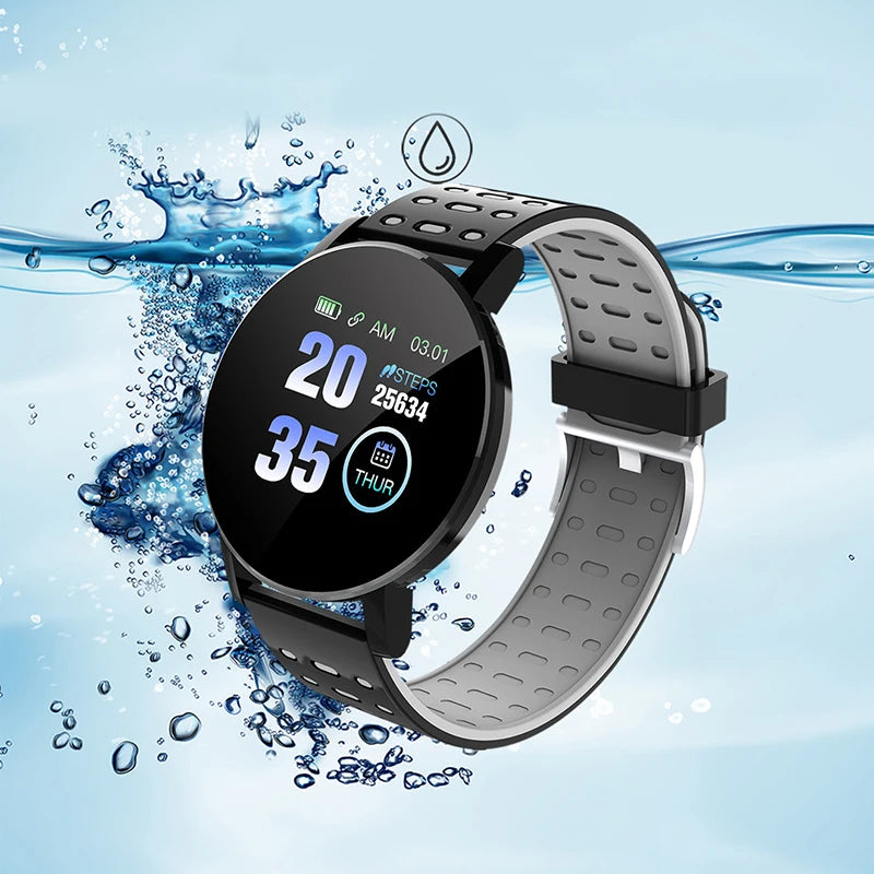 Smartwatch inteligente bluetooth fitness esporte para android e ios