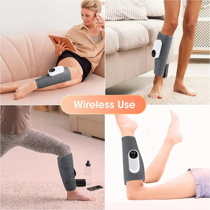 Leg Massager 360° Air Pressure Calf Massager Presotherapy