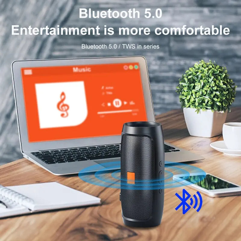 Coluna bluetooth duplo tfusb