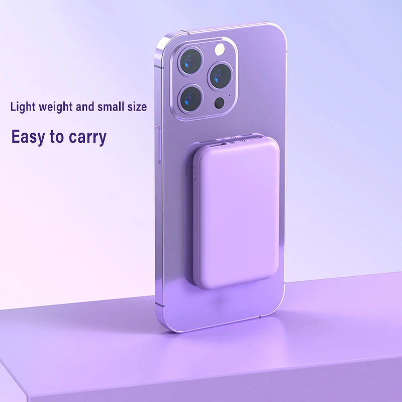 Xiaomi 30000mAh Power Bank Magnetic Wireless Charging Compact Lightweight Portable Super Fast Charging Mobile Phone Accessory