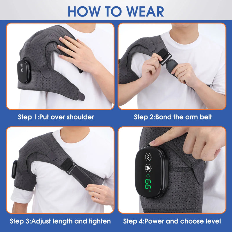 Gadget Massageador Profissional Therapy Shoulder Adjustable