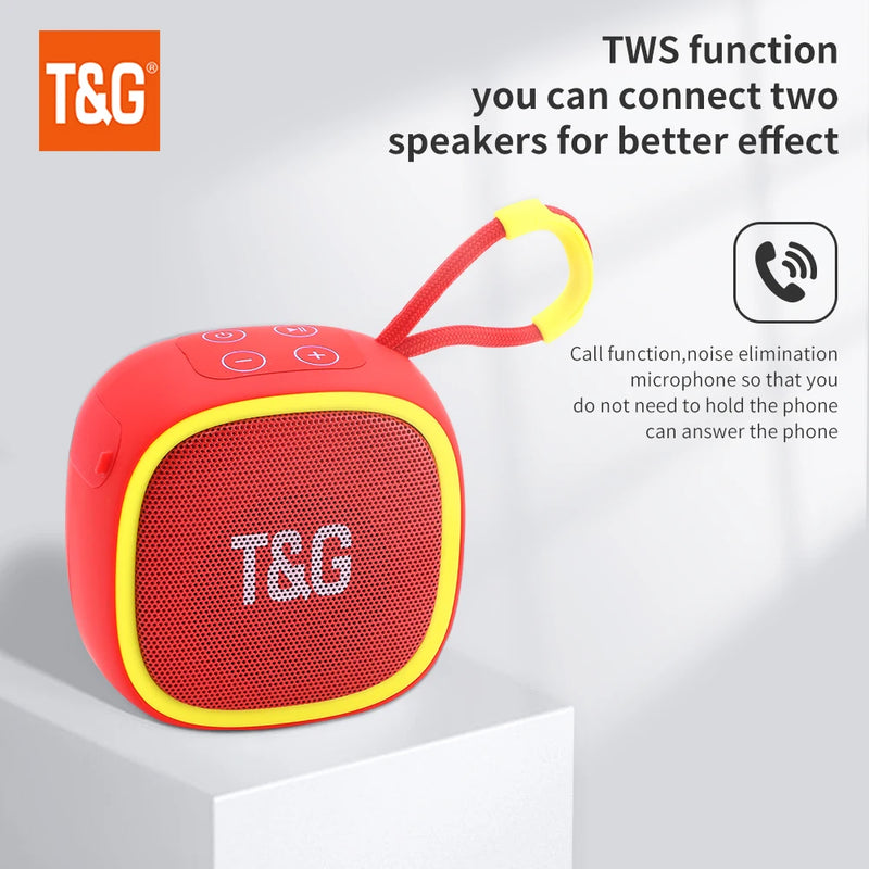 Coluna T&G659 sem fio bluetooth tws 5.3 alta fidelidade