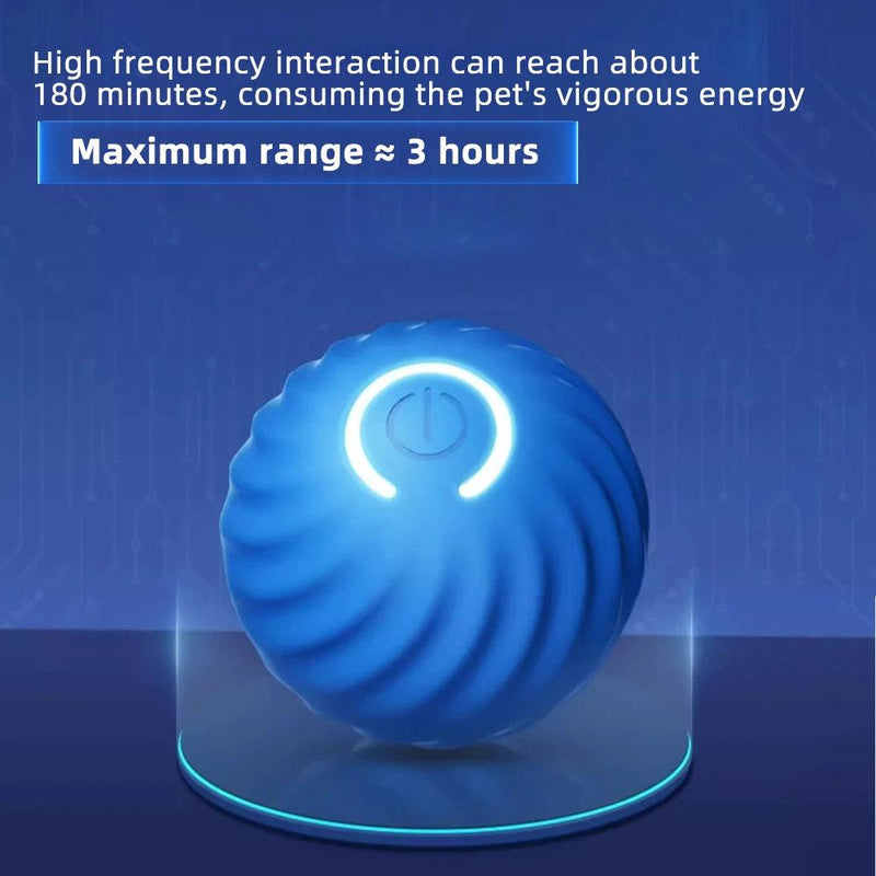 Smart Dog Toy Ball Electronic Interactive Pet Toy Moving Ball USB Automatic Moving Bouncing for Puppy Birthday Gift Cat Product - Brutoos