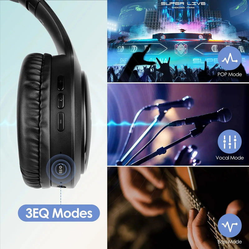 Headphone Siindoo JH919  Bass Noise Reduction Mic Wireless Bluetooth