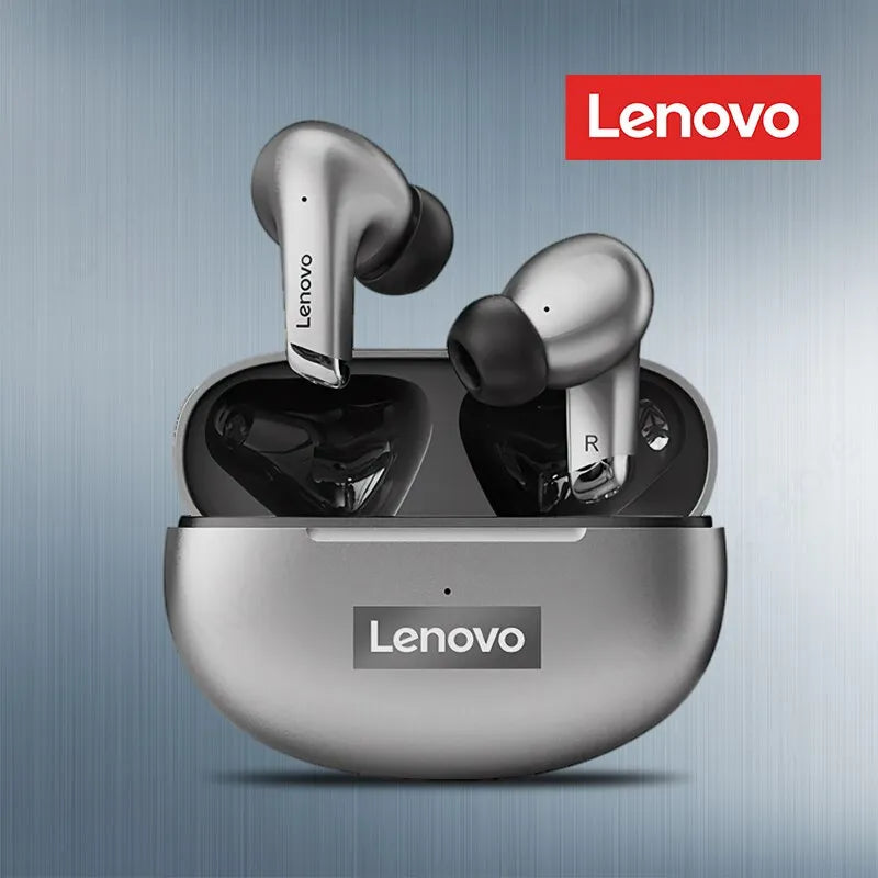 Original Lenovo LP5 Ultra Waterproof  Sports Headset With Mic Earbuds