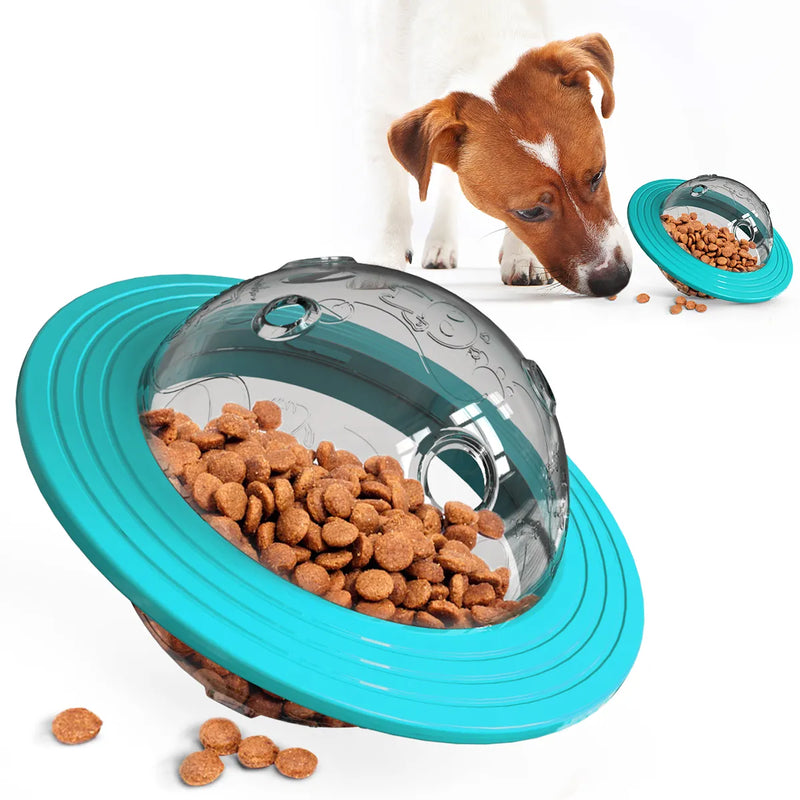 Dog Planet Treat Toy For Small Large Dogs Cat Food Dispensing Funny Interactive Training Toy Puppy Slow Feed Pet Improve IQ - Brutoos