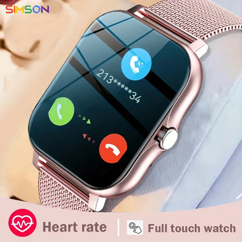 Smartwatch GloryFit android 1.44 tela colorida inteligente