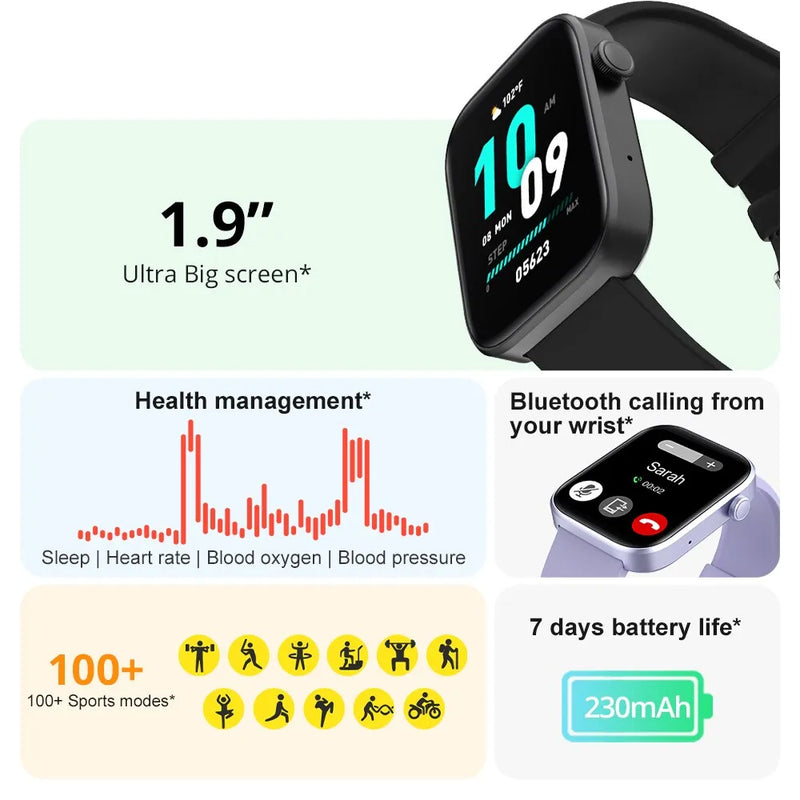 Smartwatch Unissex COLMI P71  IP68 Waterproof Voice Assistant