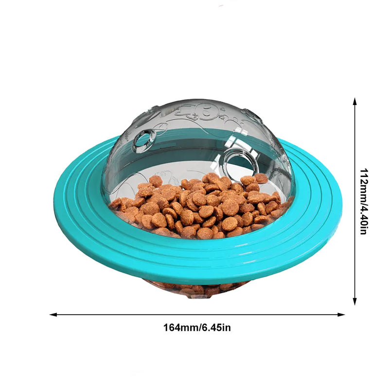 Dog Planet Treat Toy For Small Large Dogs Cat Food Dispensing Funny Interactive Training Toy Puppy Slow Feed Pet Improve IQ - Brutoos