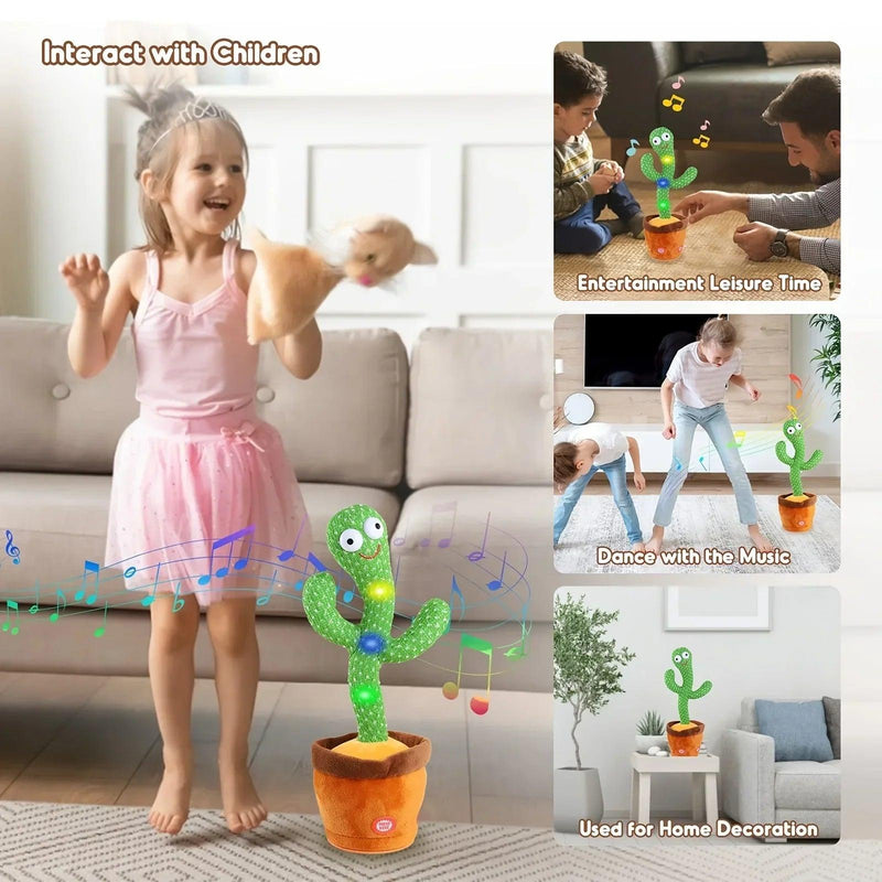 Cactus Toys Dancing Talking For Baby Plus - Brutoos