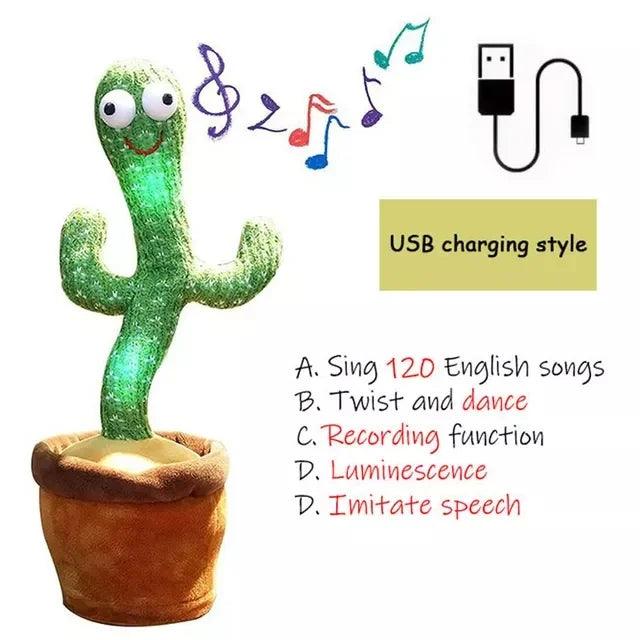 Cactus Toys Dancing Talking For Baby Plus - Brutoos